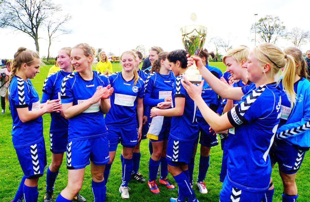 Die Frauen des SSC Hagen Ahrensburg. Foto: Stormarnlive Archiv