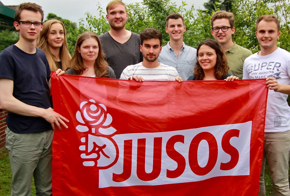Der aktuelle Kreisvorstand. Fotos: Jusos Stormarn/hfr