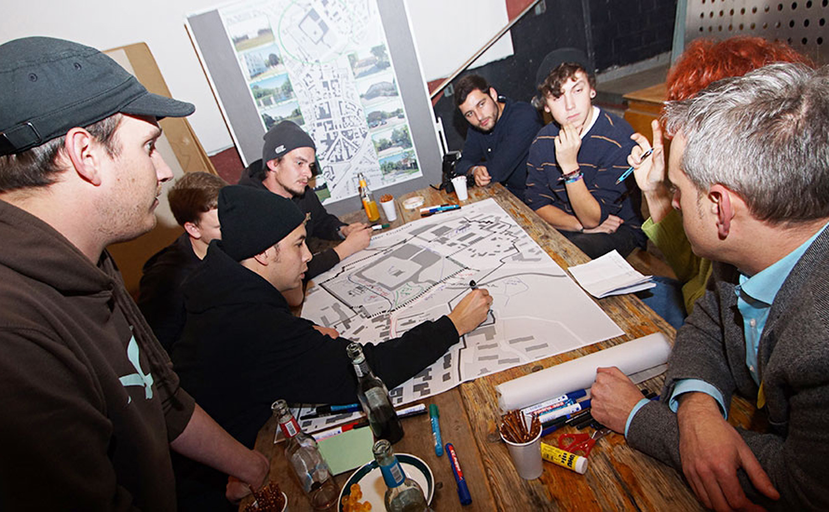 In Workshops konnten Bürger am Innenstadtkonzept mitarbeiten. Foto: Fischer