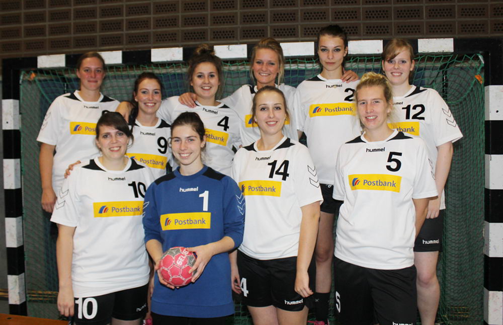 Die Handballerinnen des SC Union Oldesloe Foto: Arndt/Hfr