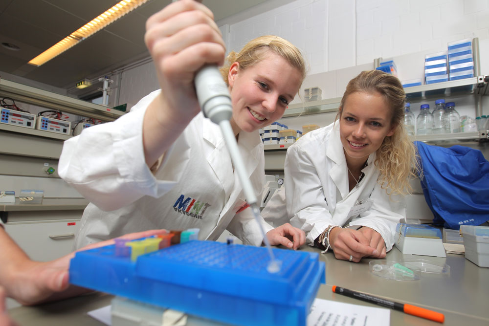 Neben Beratungs- und Verwaltungstätigkeiten finden sich auch Ausbildungsberufe, bei denen man nicht sofort an den „öffentlichen Dienst“ denkt, wie Biologielaborant/in. Foto: M.Staudt/grafikfoto.de