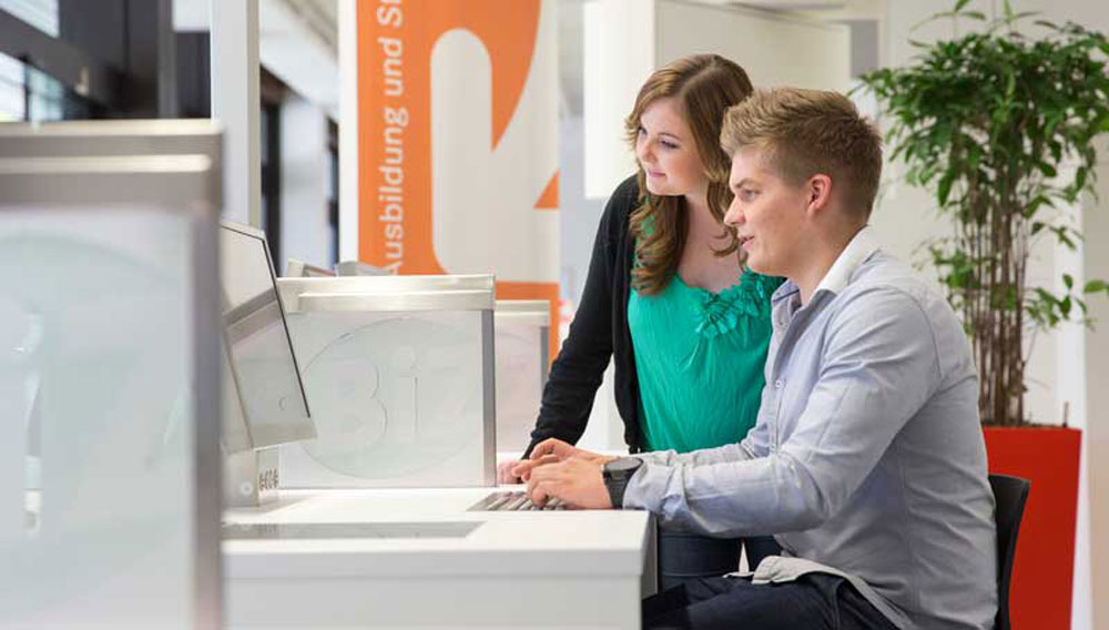 Berufsinformationszentrum (BiZ). Foto: Agentur für Arbeit