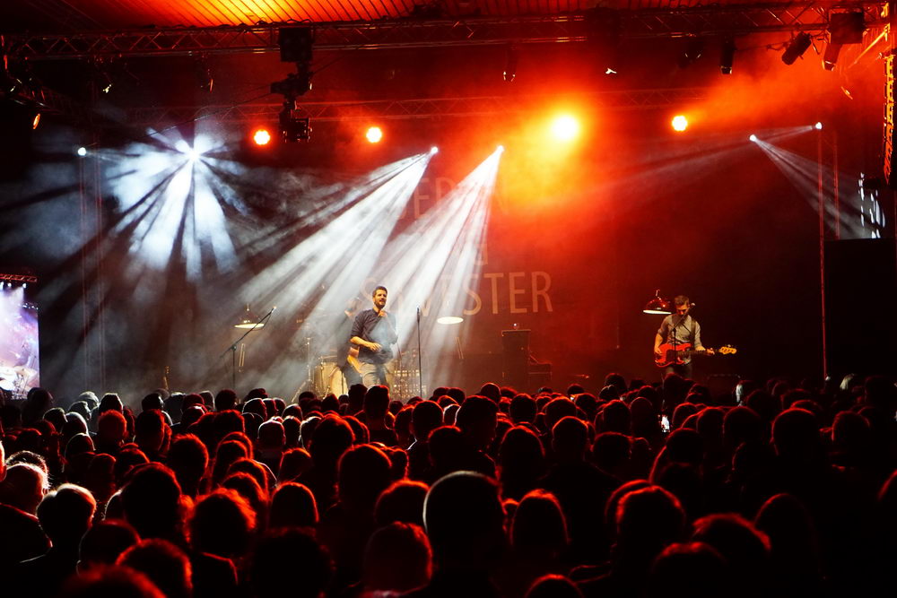 &quot;Jeden Tag Silvester&quot; feiern Konzertparty mit Fans, Freunden und Verwandten